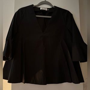 DO+BE size small black blouse